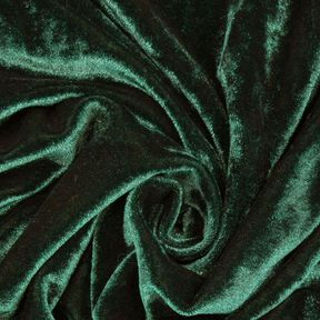 Velluto stretch verde scuro, 