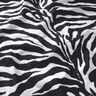 tessuto da tappezzeria Jacquard zebra – bianco/nero,  thumbnail number 2