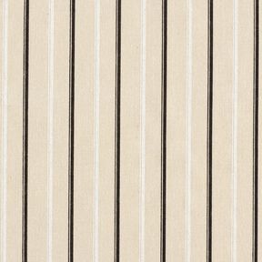 misto lino Righe &ndash; mandorla/nero, 