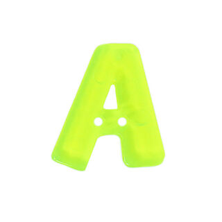 Bottone neon lettera dell'alfabeto – A, 