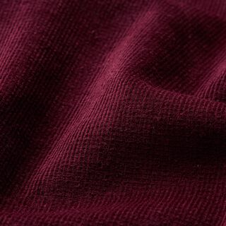 velluto a costine stretch – rosso Bordeaux, 