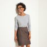 Tessuto per pantaloni effetto denim con stampa leopardata – marrone medio/blu notte,  thumbnail number 5