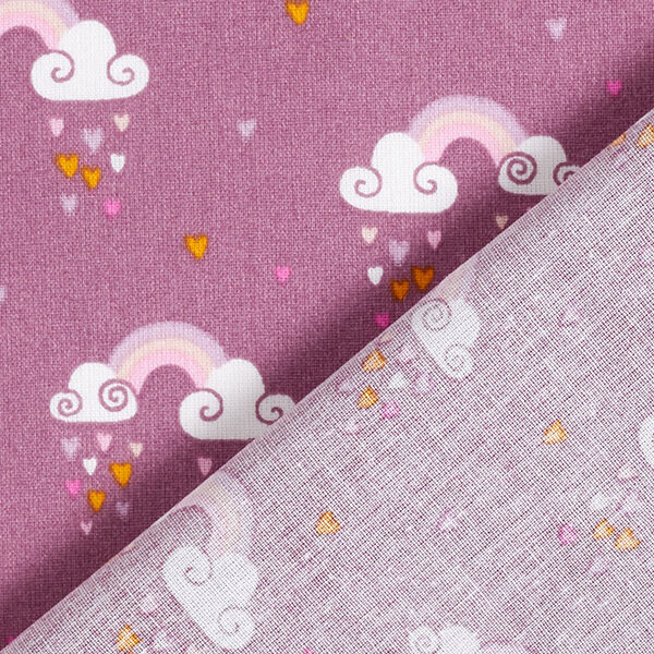 popeline di cotone arcobaleni – violetto pastello, image number 4