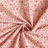 tessuto in cotone cretonne Motivi grafici natalizi – naturale/rosso carminio,  thumbnail number 3