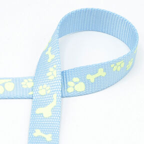 Nastro riflettente Guinzaglio per cani [20 mm] – azzurro, 