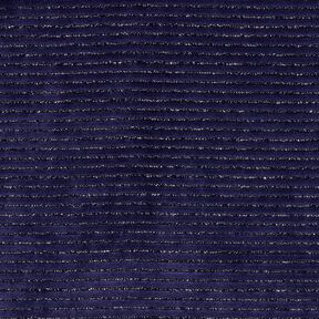 vellutino nicki righe glitter – blu marino/argento effetto metallizzato, 