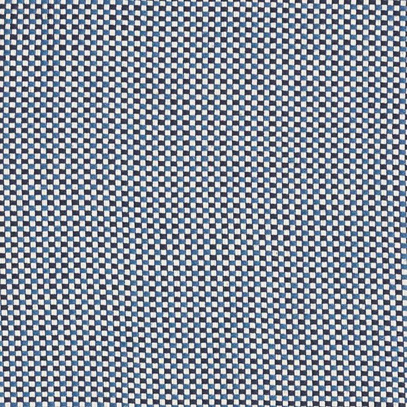 tessuto arredo Jacquard strutturato tinta unita – blu,  image number 1
