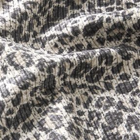 velluto a coste Stampa leopardata – sabbia/marrone nerastro, 