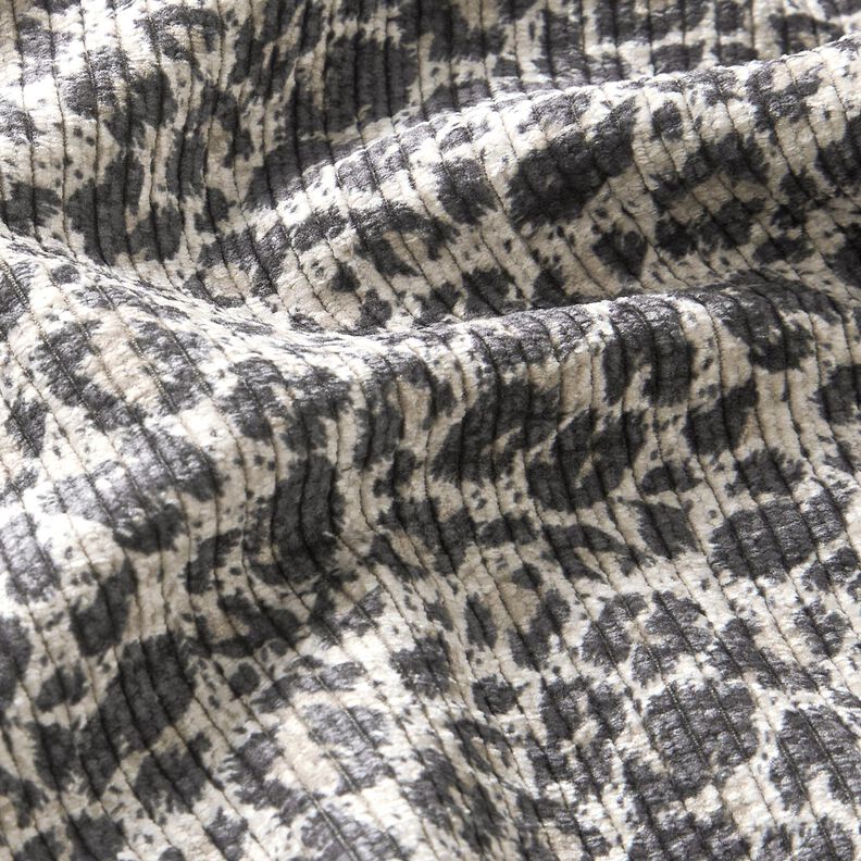 velluto a coste Stampa leopardata – sabbia/marrone nerastro, image number 2