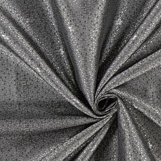 tessuto per fodere jacquard fiori – grigio, 