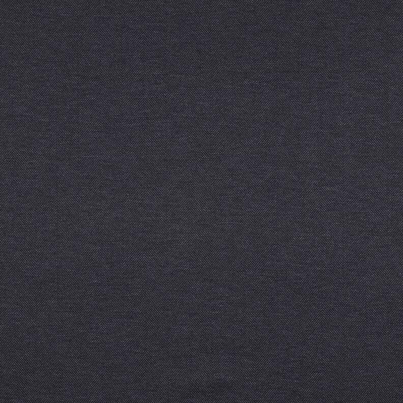 Romanit Jersey Spina di pesce – nero-azzurro, image number 4