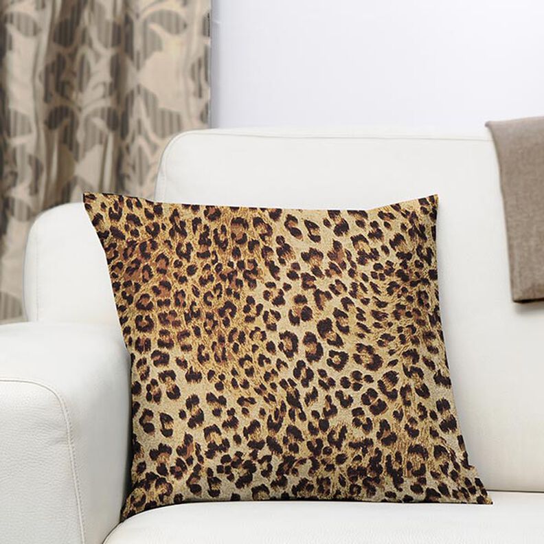 Gobelin jacquard leopardo – beige, image number 5