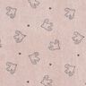 Maglia in spugna Uccellini – rosa antico chiaro,  thumbnail number 1