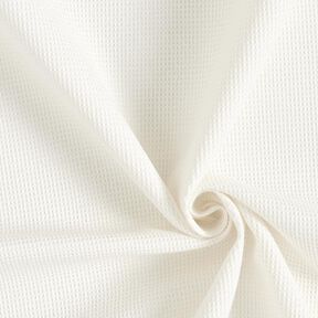piqué nido d’ape mini – bianco lana, 