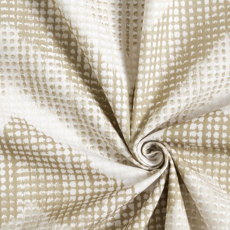 tessuto arredo mezzo panama chevron &ndash; naturale/duna,  image number 3