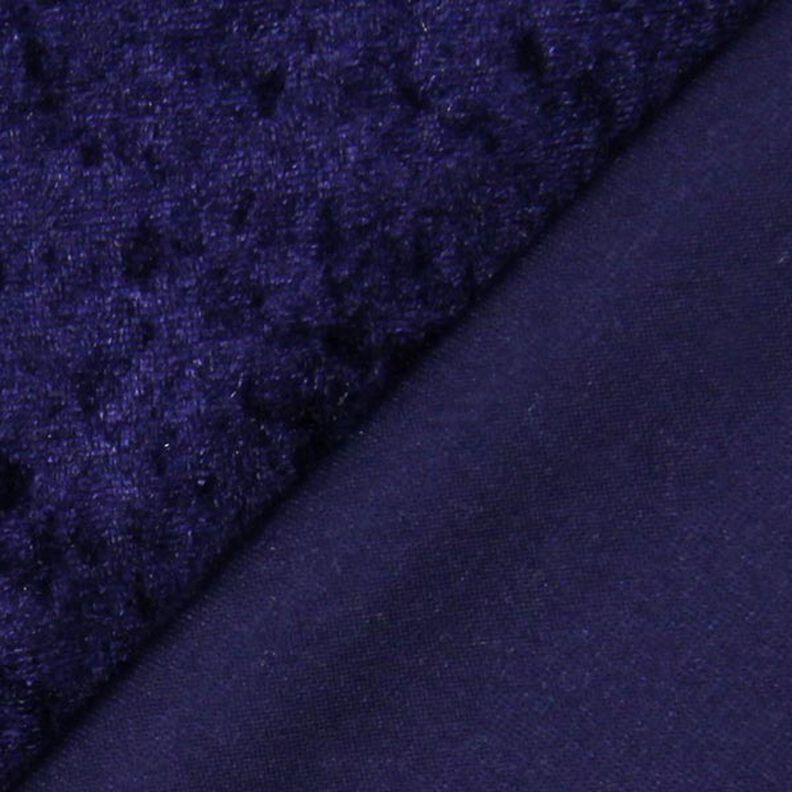 Velluto panné – blu marino,  image number 3