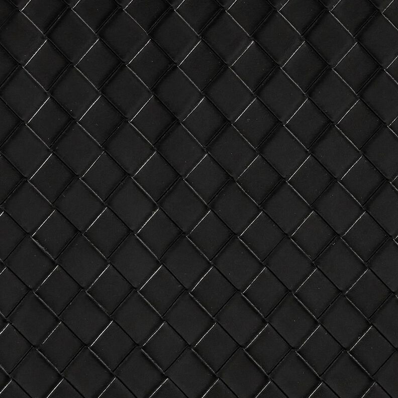similpelle intrecciato | Katia Fabrics – nero,  image number 1