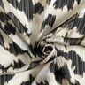 Chiffon a righe e pois devoré – bianco/nero,  thumbnail number 3