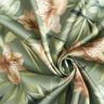 Magnolie in crepe satin con foglie di palma – canna palustre/beige,  thumbnail number 3