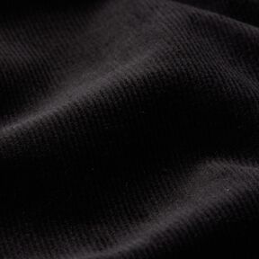 velluto a costine stretch – nero, 