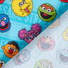 popeline di cotone Tessuto oggetto di licenza Sesamo apriti | Sesame Workshop – turchese,  thumbnail number 4