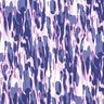 jersey di viscosa Pennellate – bianco/lilla bluastro,  thumbnail number 1