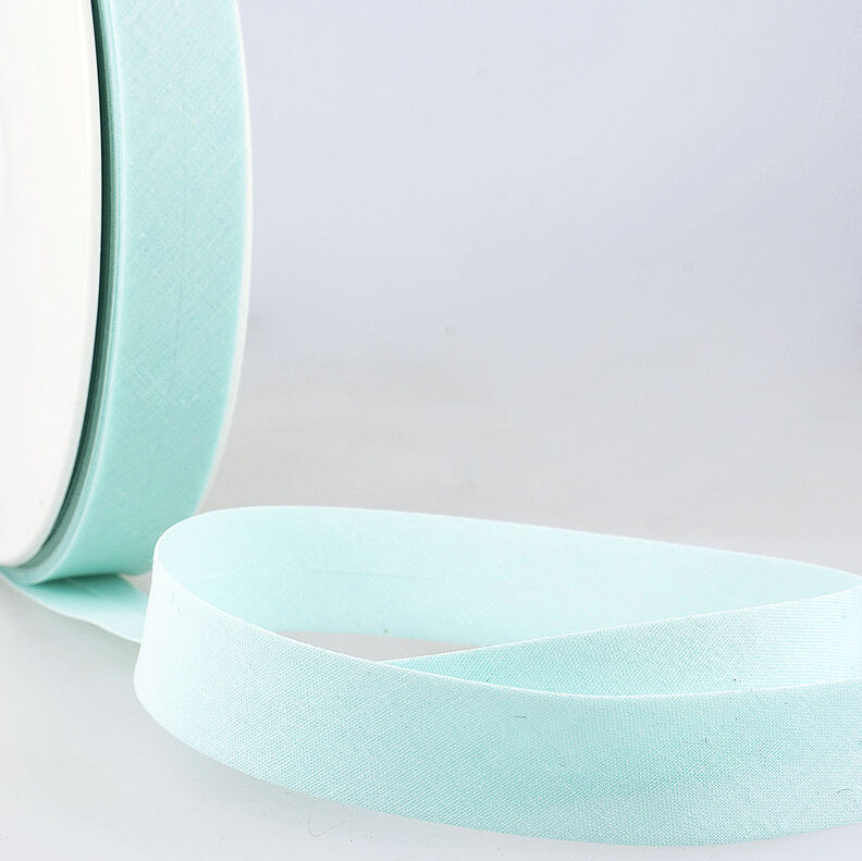 Nastro in sbieco Polycotton [20 mm] – menta chiaro,  image number 1