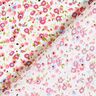 Millefiori in popeline di cotone – bianco/pink,  thumbnail number 4