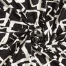 jersey di viscosa Diamanti sparsi – nero/avorio,  thumbnail number 3