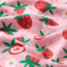 jersey di cotone dolci fragole | PETIT CITRON – rosa,  thumbnail number 2
