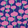 Tessuto in viscosa LENZING™ ECOVERO™ Poppies | Nerida Hansen – blu marino/pink,  thumbnail number 1