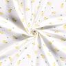mussolina / tessuto doppio increspato Limoni all'acquerello stampa digitale – bianco,  thumbnail number 3