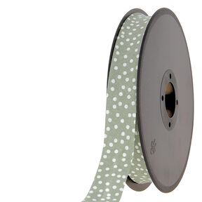 Nastro in sbieco punti sparsi [20 mm] – cachi chiaro, 