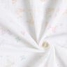 mussolina / tessuto doppio increspato Farfalle stampa laminata – bianco,  thumbnail number 4