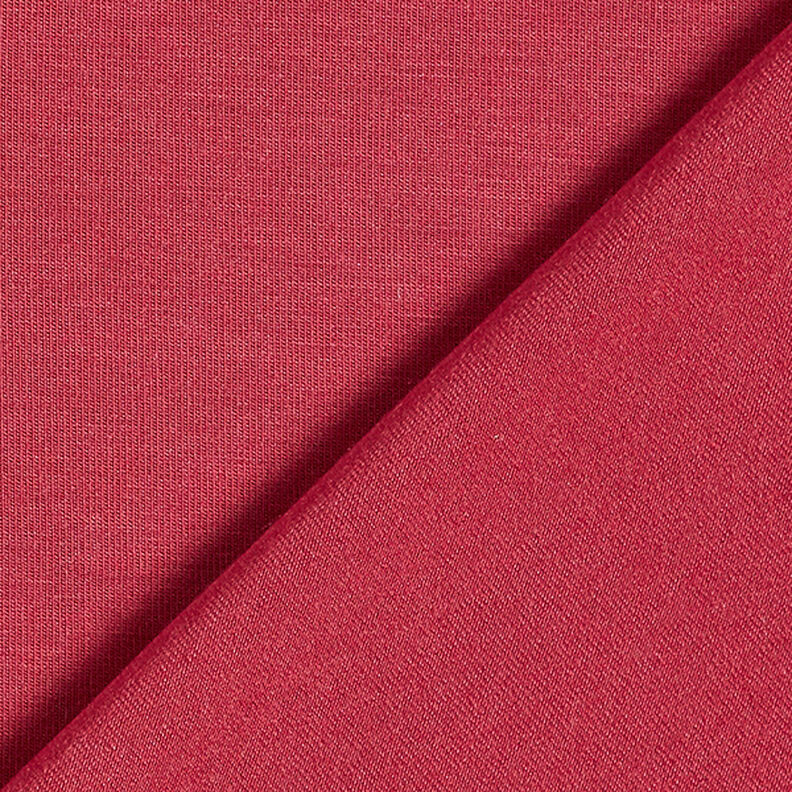 Tencel™ jersey modal – rosso Bordeaux,  image number 3