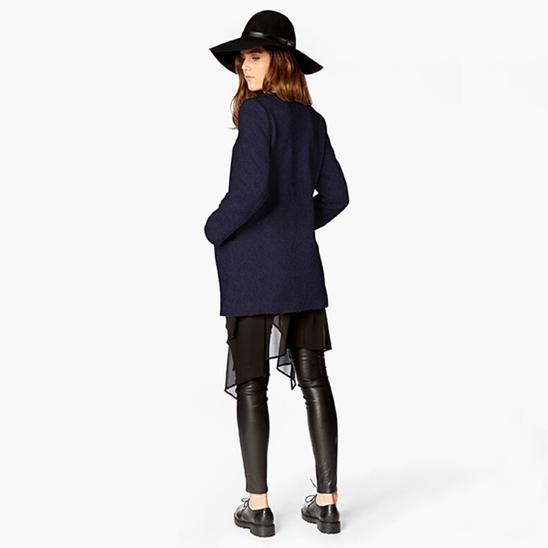 loden follato in lana – blu notte, image number 9