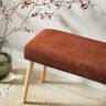 tessuto da tappezzeria struttura fine – terracotta,  thumbnail number 5