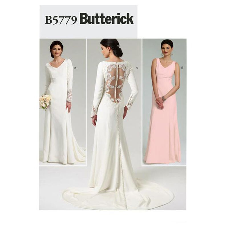 abito da sposa, Butterick 5779|38 - 46,  image number 1