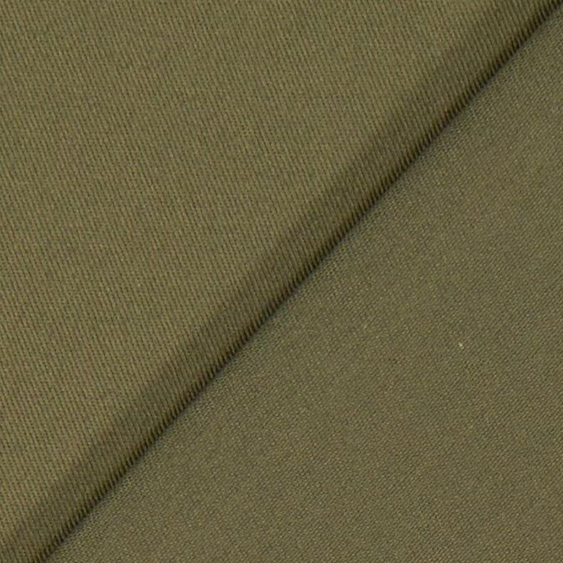 twill di cotone tinta unita – verde oliva,  image number 3