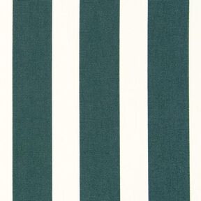 Tessuti da esterni Acrisol Listado – bianco lana/verde scuro, 
