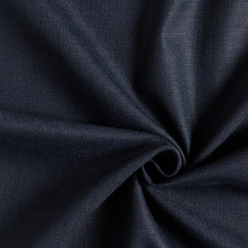 tessuto in misto lino stretch – blu marino, image number 1