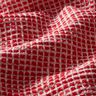 Struttura in misto cotone bouclé – rosso/bianco,  thumbnail number 2