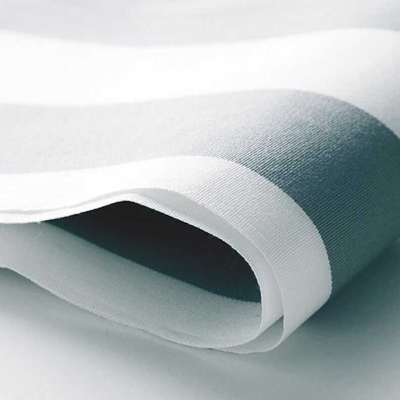 tessuto per tende da sole righe ampie – grigio chiaro/bianco,  image number 6