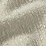 Tessuto ad effetto righe bouclé e paillettes – mandorla,  thumbnail number 2