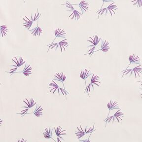 jersey di cotone Rami stampa laminata – rosé, 
