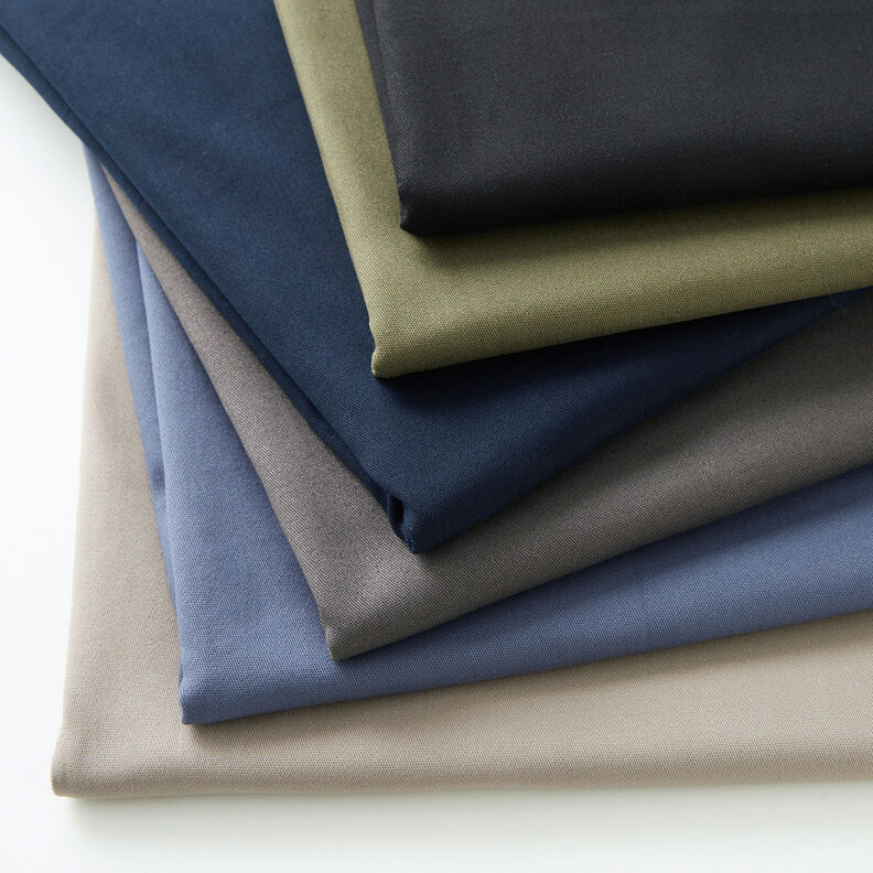 tessuto spinato in cotone stretch – talpa scuro, image number 4