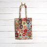 tessuto arredo gobelin Cerchi colorati – beige chiaro/rosso carminio,  thumbnail number 8
