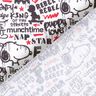 popeline di cotone, tessuto oggetto di licenza, Snoopy, graffiti | Peanuts ™ – bianco,  thumbnail number 4