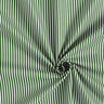 popeline di cotone strisce – verde scuro/bianco,  thumbnail number 3