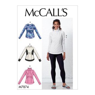 top leggings, McCalls 7874 | 32 - 40, 